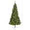 7ft. Pre-Lit Flat Back Montreal Mountain Pine Artificial Christmas Tree, White LED Lights